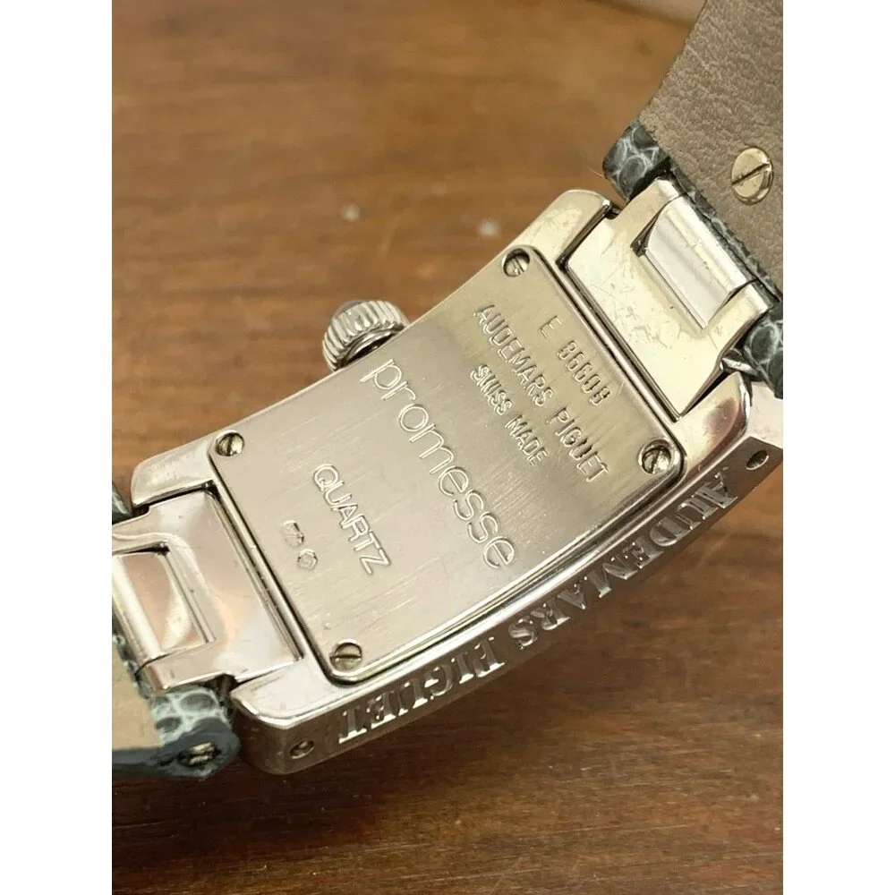 Audemars Piguet Women's Watch E86608 Promesse Diamond Mother of Pearl 18K Tank